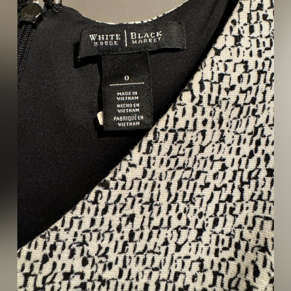 White house Black Market dress for fit and flattery!  Size 0